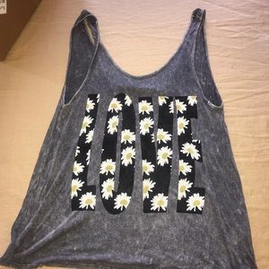 Vintage Havana Love Tank Top Sz S